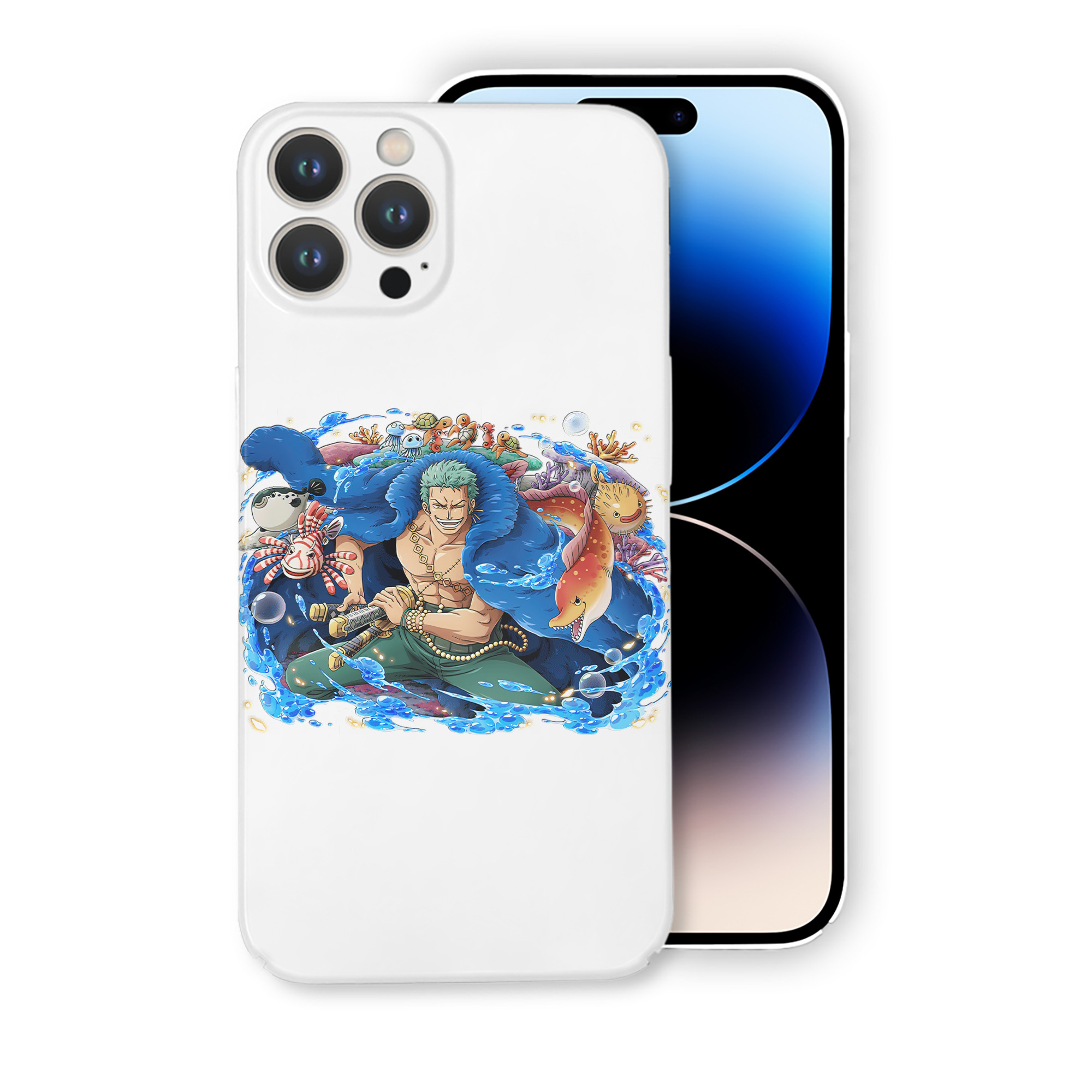 （画像用） ワンピース ロロノア・ゾロ ONE PIECE Roronoa Zoro 【iPhone 14シリーズ対応】ハードケース